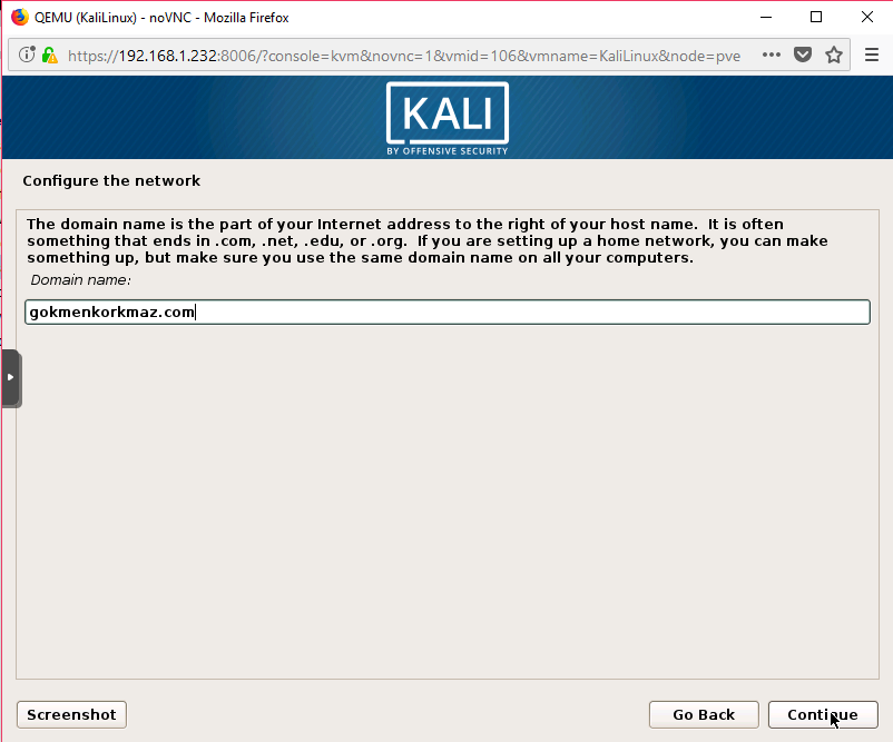 Kali Linux Kurulum 9