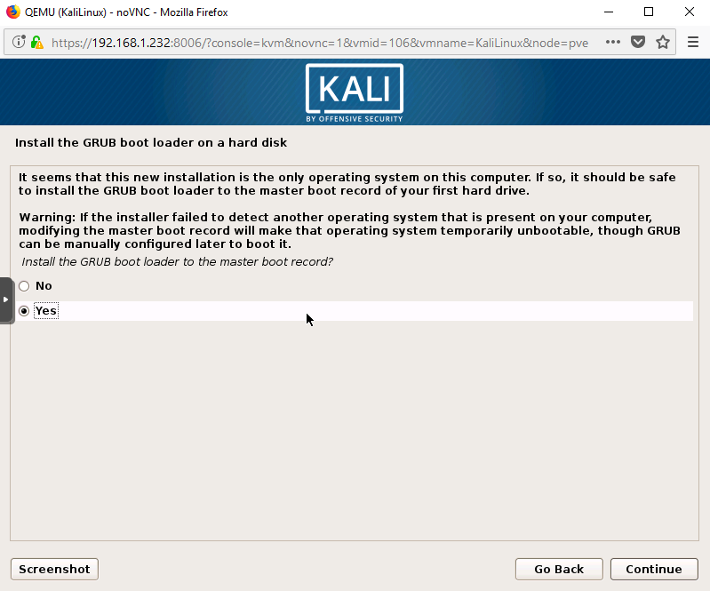 Kali Linux Kurulum 18