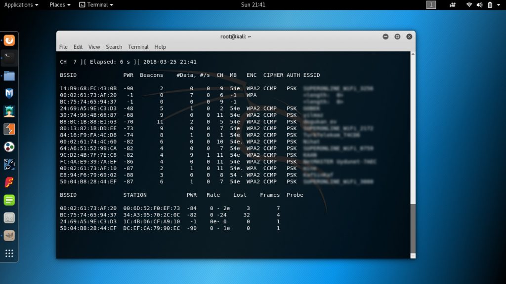 Airodump